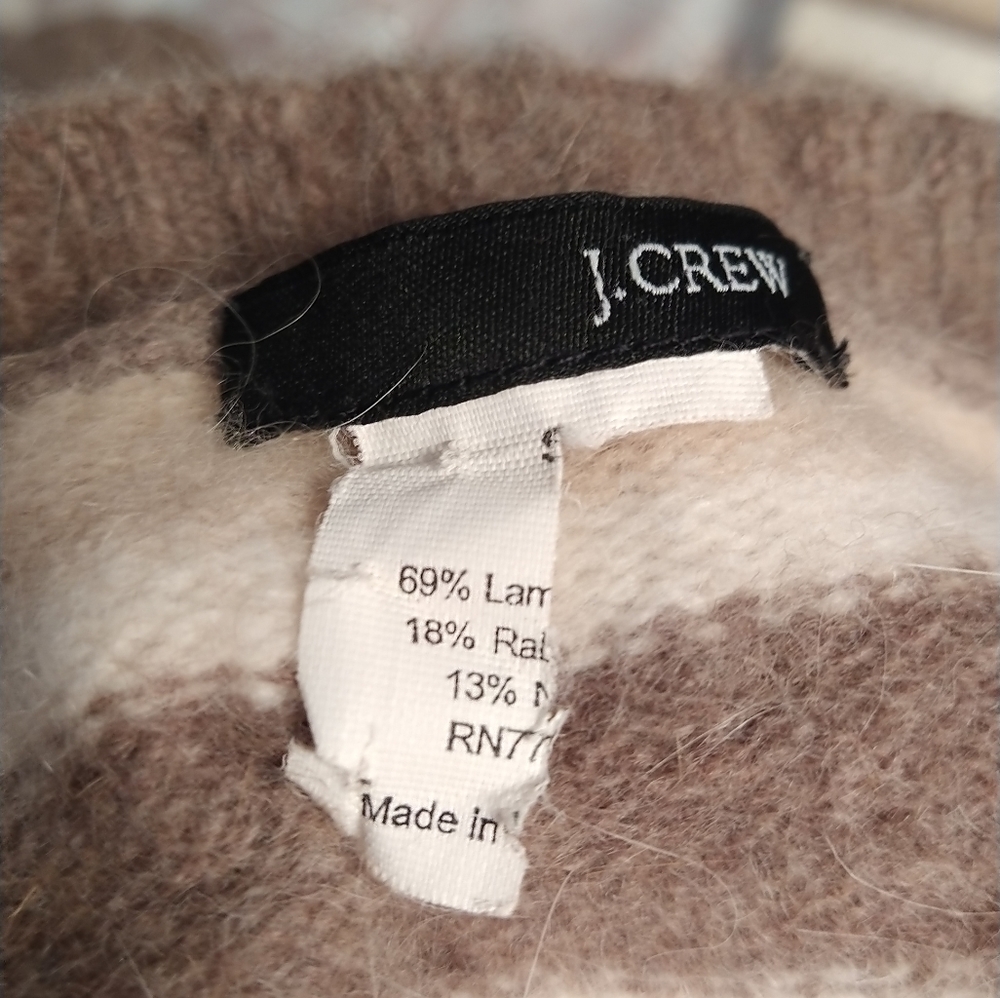 J Crew Wool Rabbit Soft Sweater - Picture 5 of 9